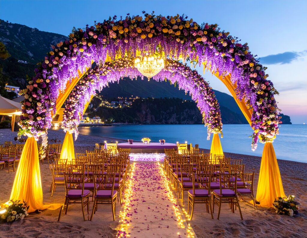Indian Wedding Chedi Lustica Bay