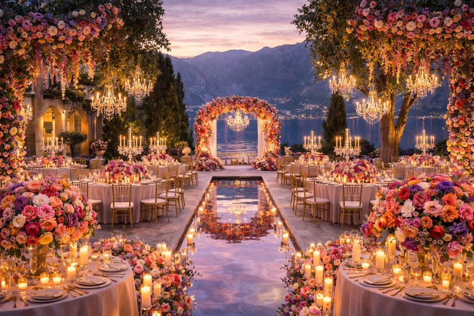 Best Wedding Venues in Montenegro for a Luxury Destination Wedding